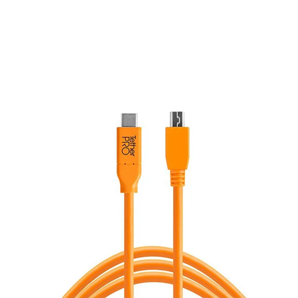 Tether Tools Pro Cavo da USB-C a Micro B 4.6m Tether Tools Pro Cavo da USB-C a Micro B 4.6m